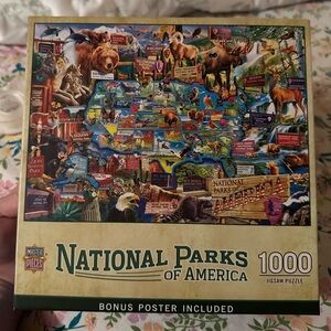 MasterPieces 1000 Piece Jigsaw Puzzle National Parks of America